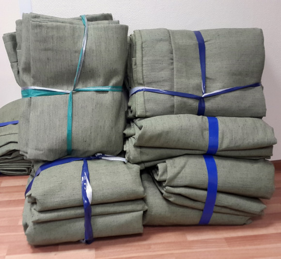 Полог брезентовый ОП 450 г/м2 - 15x15м Полог брезентовый ОП 450 г/м2 - 15x15м
